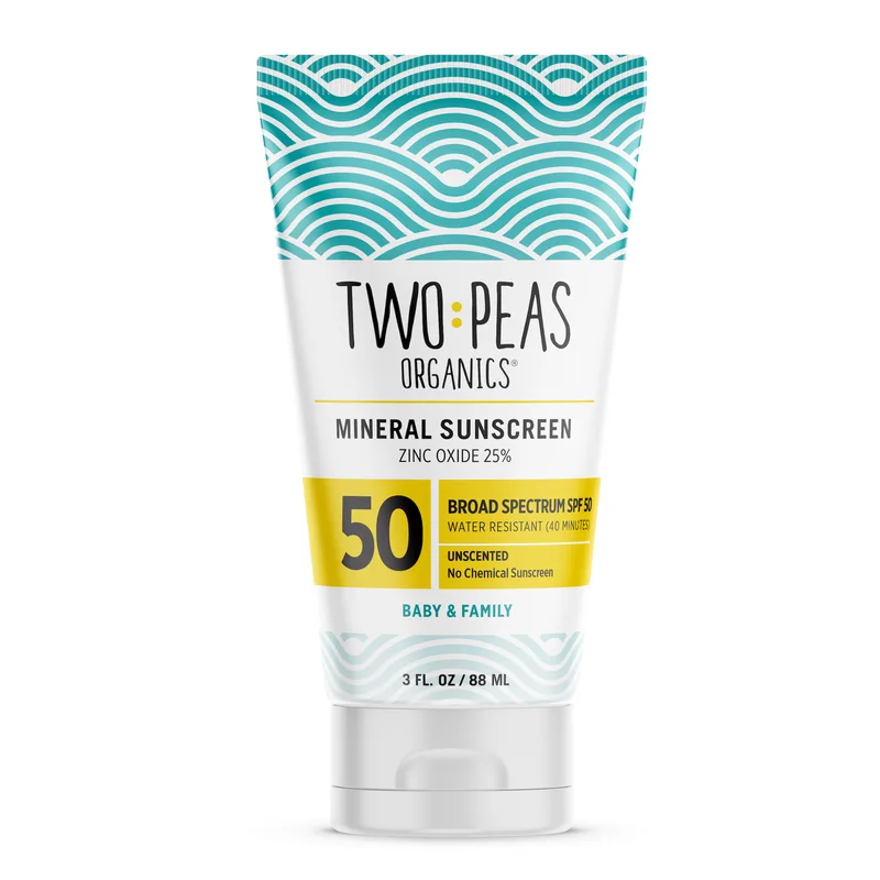Mineral Sunscreen Lotion, Baby and Family, SPF 50