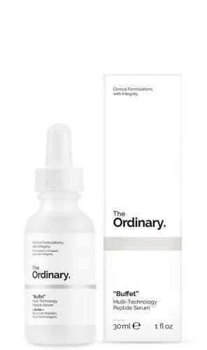 Buffet' Multi-Technology Peptide Serum (2018 formulation)