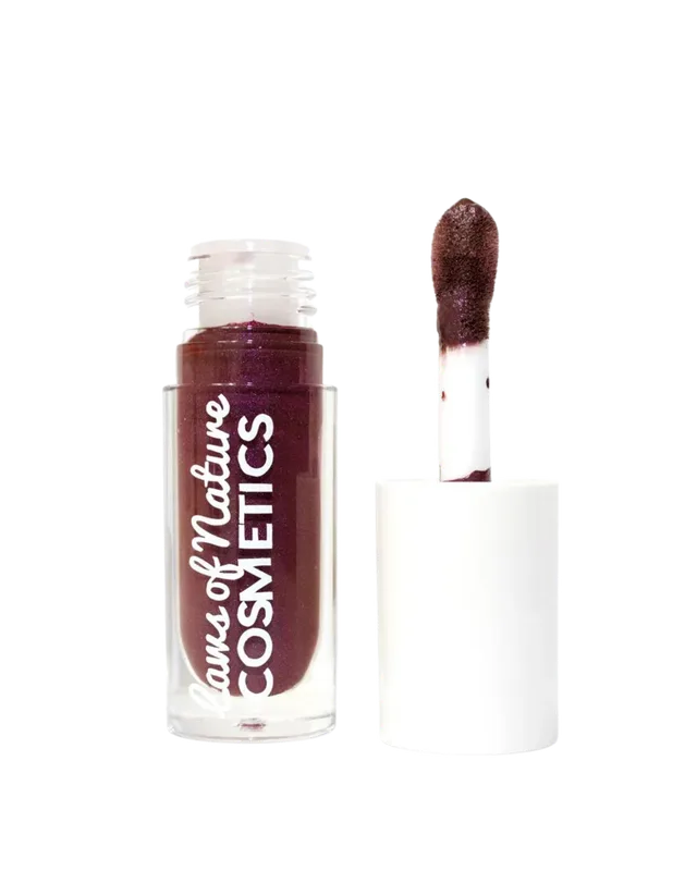 Lip Gloss Oil, Berry Brown