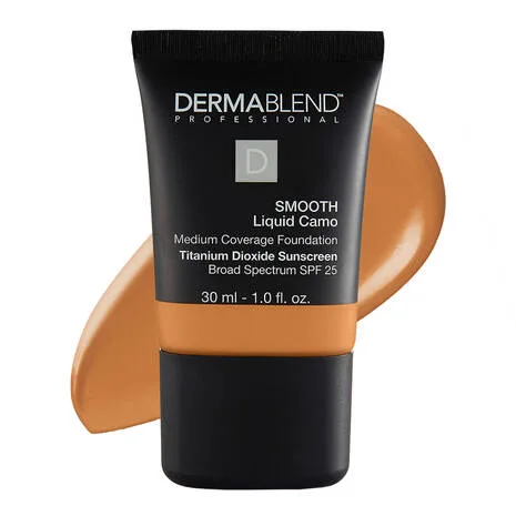 Professional Smooth Liquid Camo Foundation, 45W Honey, SPF 25