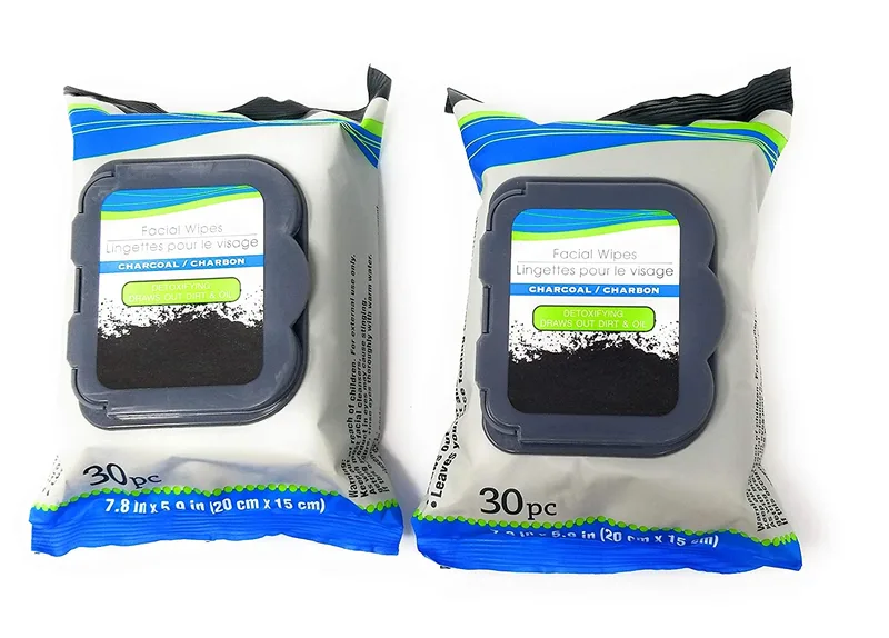 Charcoal Facial Wipes