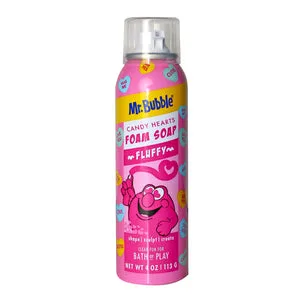 Fluffy Candy Hearts Foam Soap, Strawberry Candy