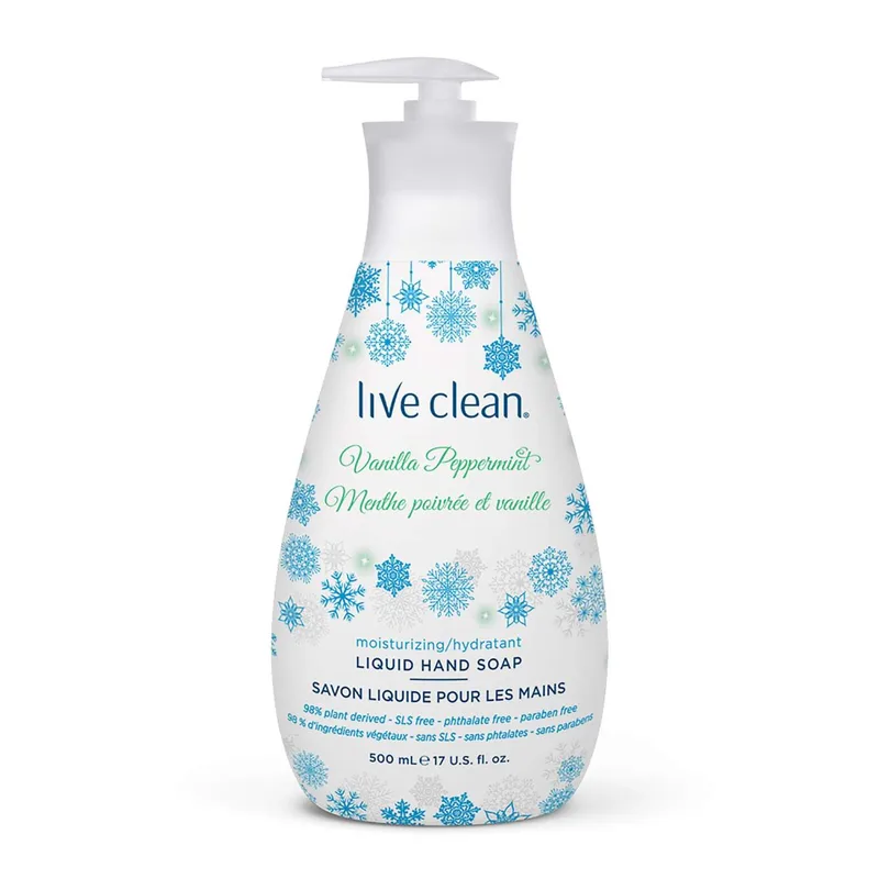 Liquid Hand Soap, Vanilla Peppermint (2020 formulation)