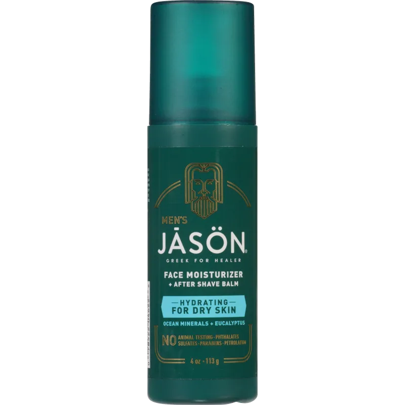 Men's Face Moisturizer + After Shave Balm, Ocean Minerals + Eucalyptus