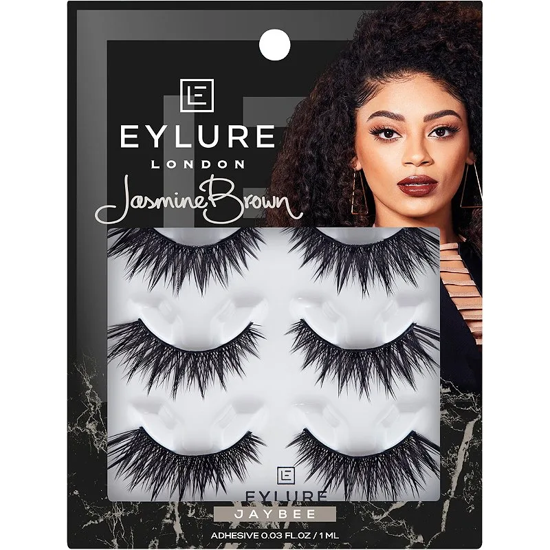 London Jasmine Brown Jaybee Adhesive Lashes (2020 formulation)