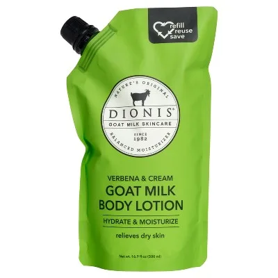 Goat Milk Body Lotion, Lemon Verbena & Cream