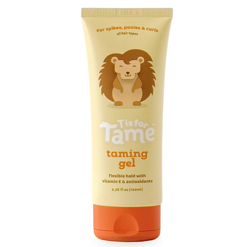 Taming Hair Gel for Kids - Vegan, Anti-Frizz, Alcohol-Free for Soft, Natural Styles