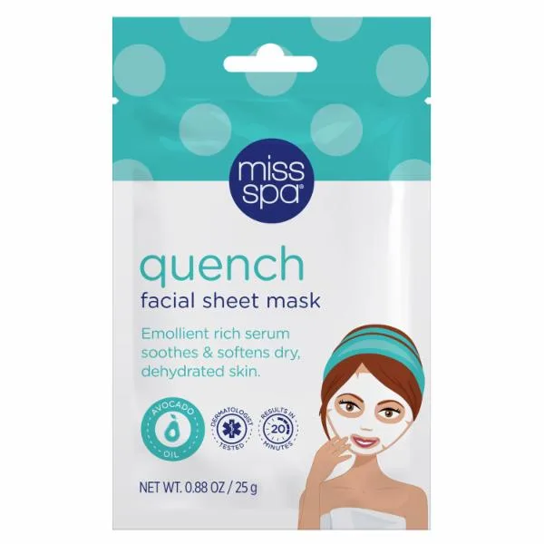 Quench Facial Sheet Mask (2018 formulation)