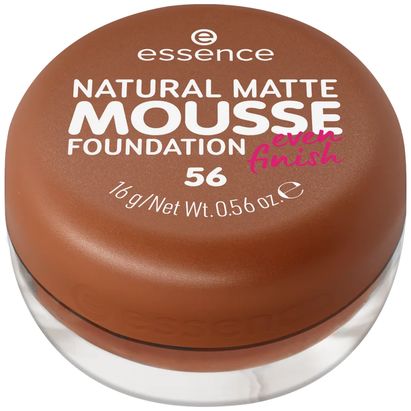 Natural Matte Mousse Foundation, 56