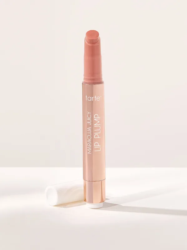 maracuja juicy lip plump, soft nude pink