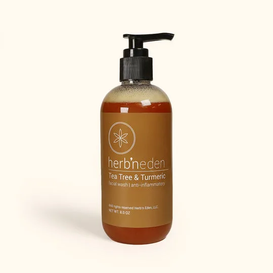 Facial Wash, Tea Tree & Turmeric