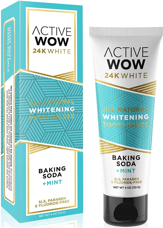 Whitening Toothpaste, Baking Soda + Mint