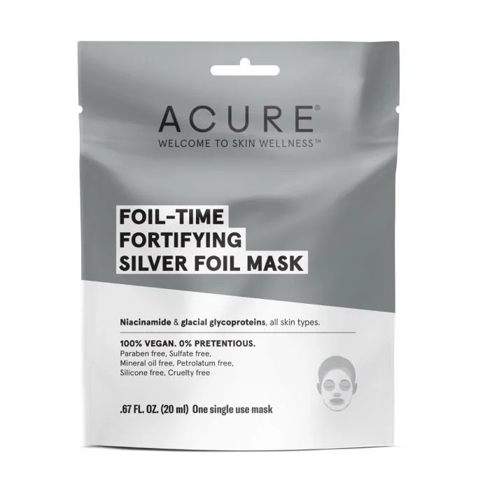 Foil Time Fortifying Silver Foil Mask