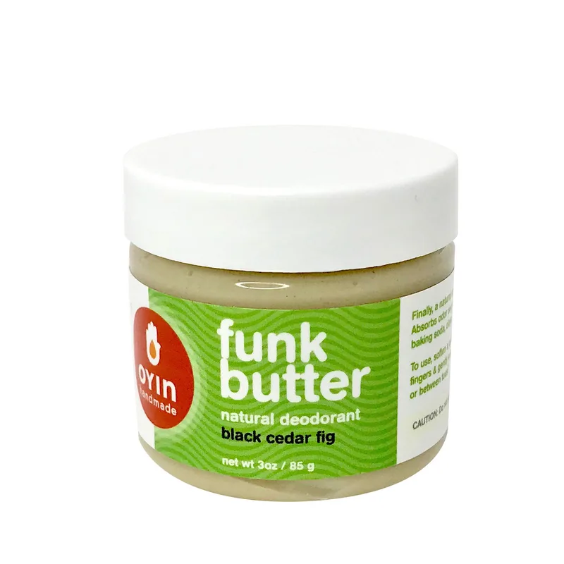 Funk Butter Deodorant, Black Cedar Fig
