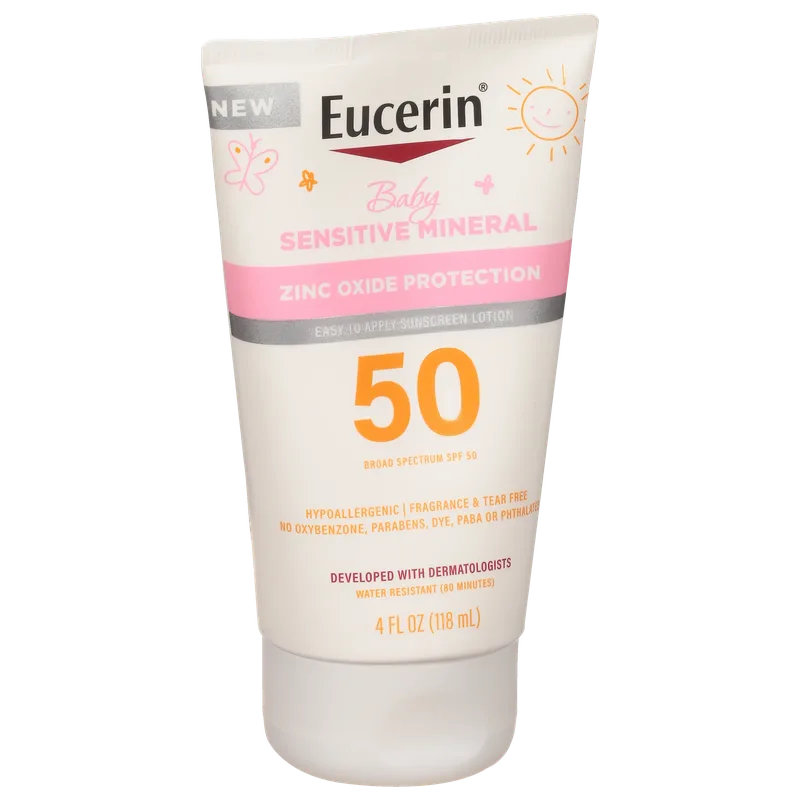 Baby Sensitive Mineral Sunscreen Lotion, SPF 50