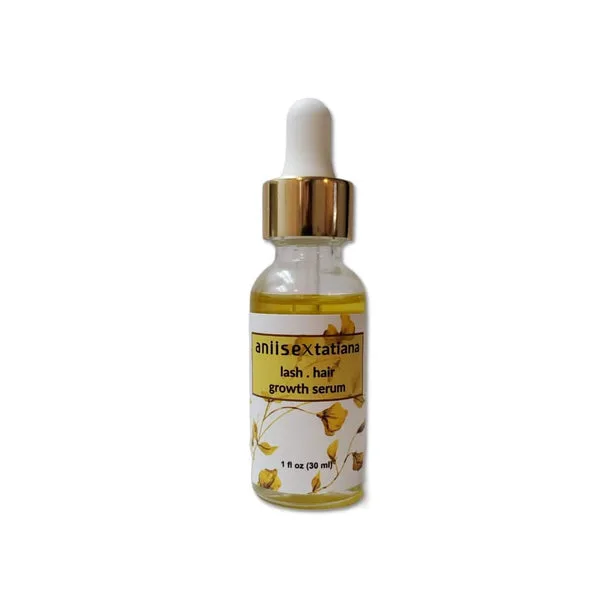 Natural Skin Care and Cosmetics, Lash & Hair Growth Serum - Aniise x Tatiana