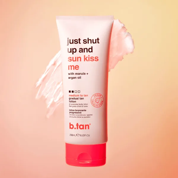 Just Shut Up & Kiss Me… Everyday Glow Lotion, Gradual Tan Lotion