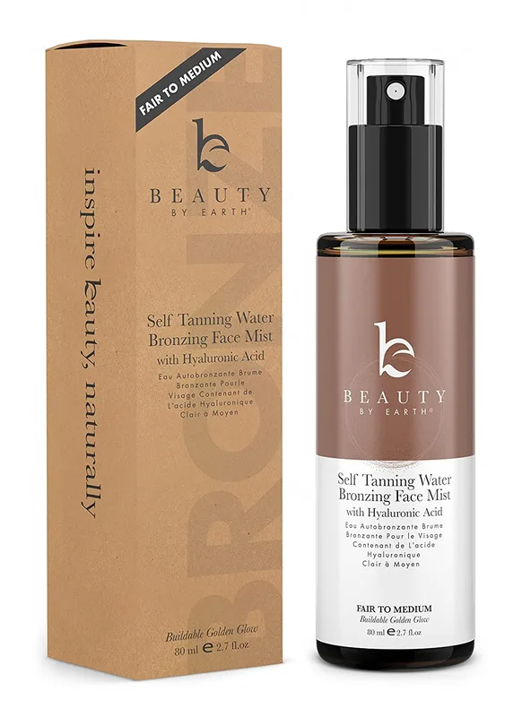 Self Tanner Face Mist, Fair to Medium