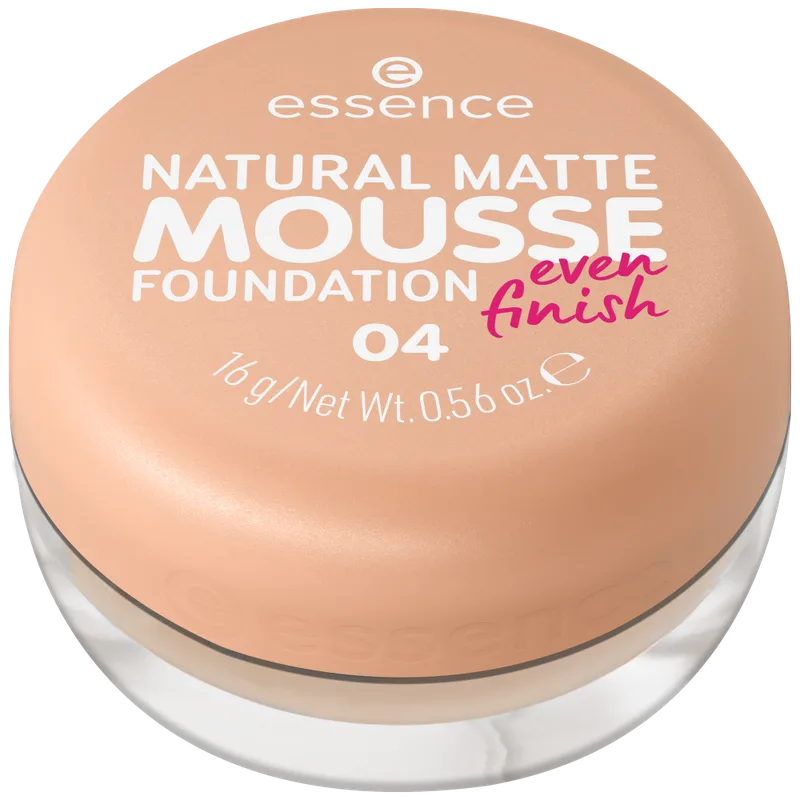 Natural Matte Mousse Foundation, 04