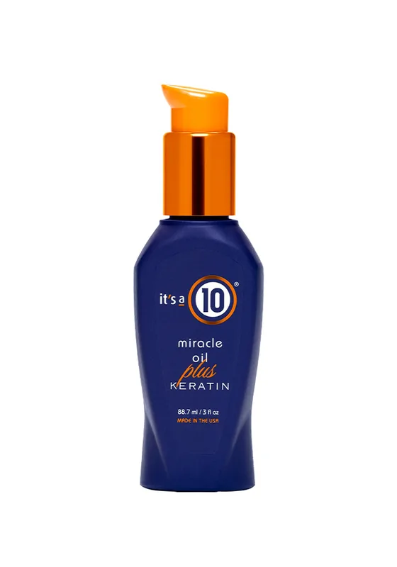 Miracle Oil Plus Keratin by Its A 10 for Unisex