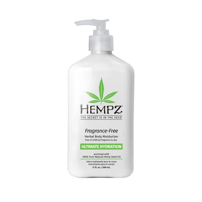 Herbal Body Moisturizer, Fragrance-Free
