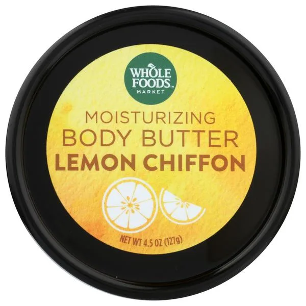 Moisturizing Body Butter, Lemon Chiffon (2020 formulation)