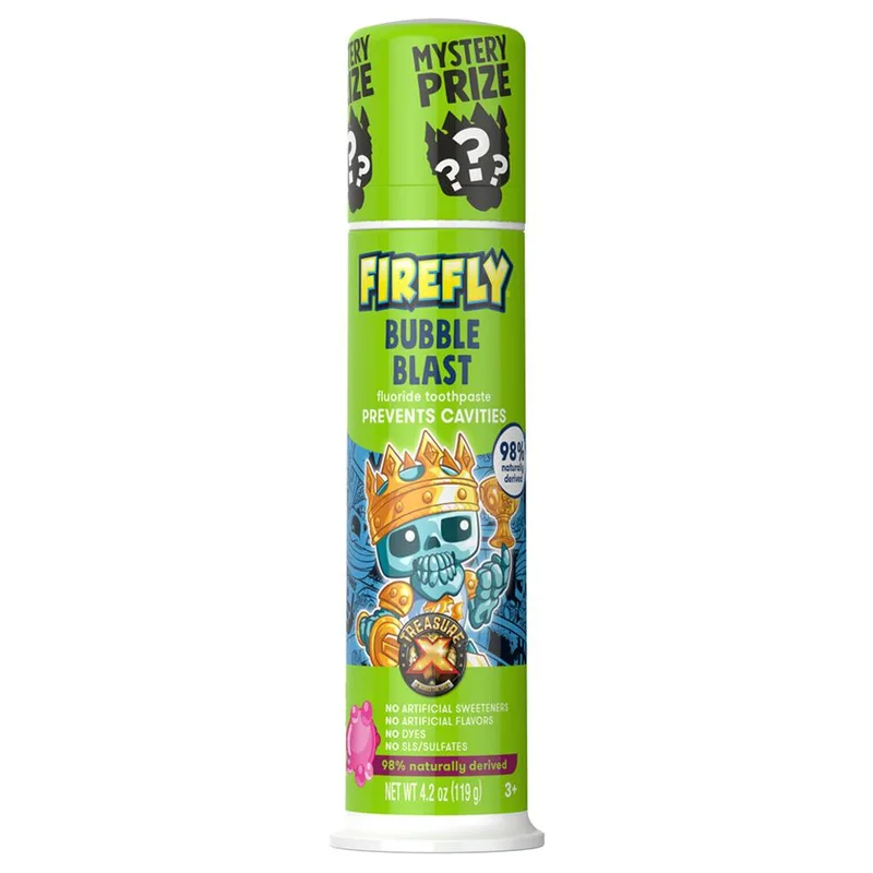 Fluoride Toothpaste, Bubble Blast (2020 formulation)