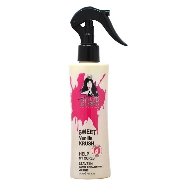 Sulfate & Paraben Leaqve in Curls, Sweet Vanilla Krush (2020 formulation)