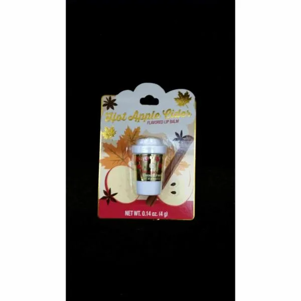 Flavored Lip Balm, Hot Apple Cider (2019 formulation)