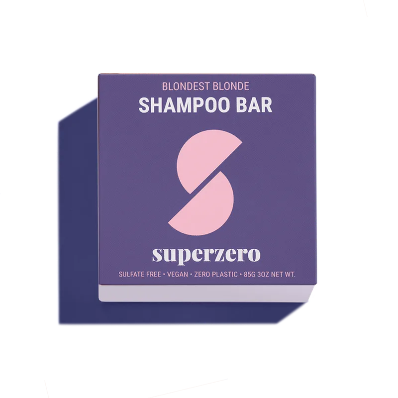 Purple Shampoo Bar for Blonde and Highlighted Hair