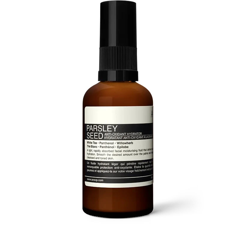 Parsley Seed Anti-Oxidant Hydrator (2020 formulation)
