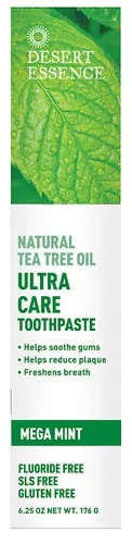 Tea Tree Oil Ultra Care Toothpaste - Mega Mint 6.25 oz Paste