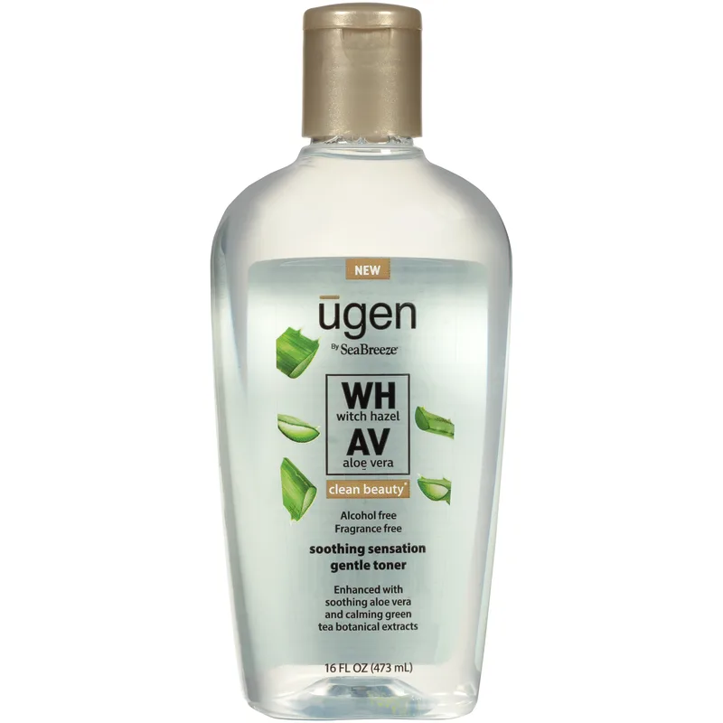 Ugen Soothing Sensation Gentle Toner with Witch Hazel and Aloe Vera