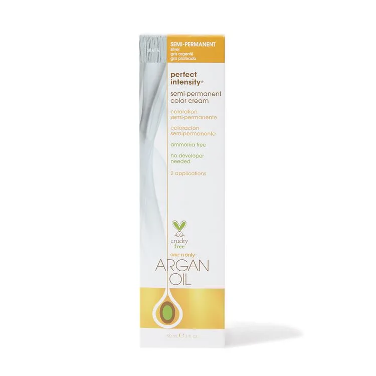 Semi Permanent Color Cream, Silver