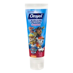 Paw Patrol Anticavity Fluoride Toothpaste, Bubble Berry (2020 formulation)
