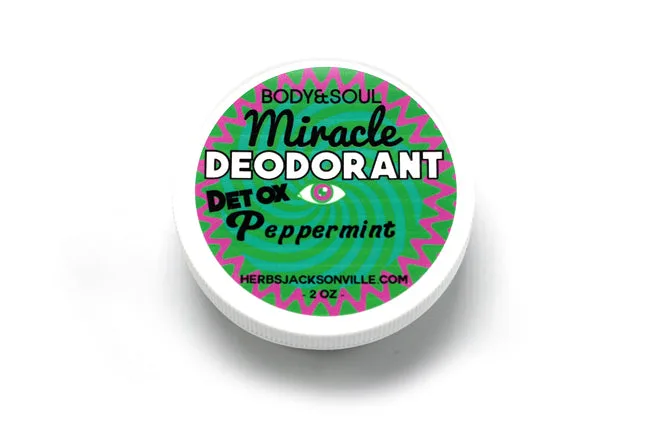 Detox Natural Peppermint Natural Deodorant