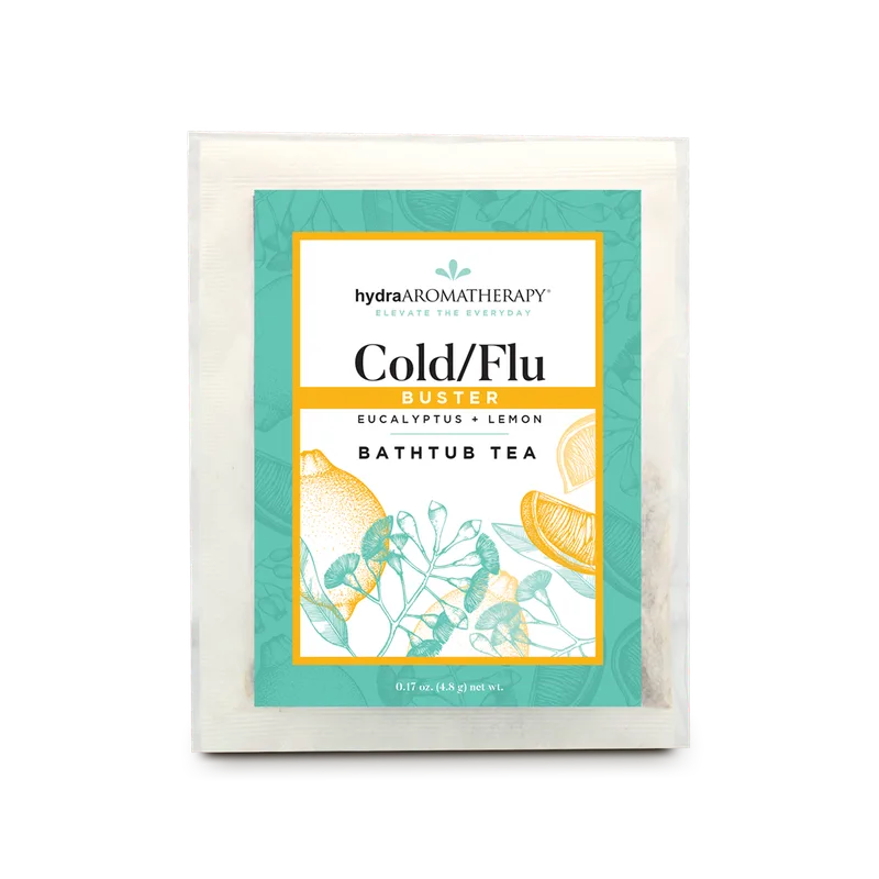 Cold & Flu Buster Bathtub Tea, Eucalyptus and Lemon