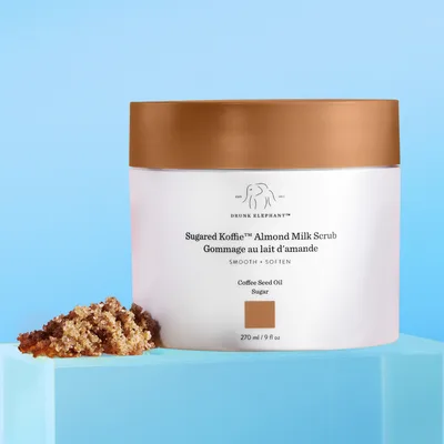 Sugared Koffie Almond Milk Scrub