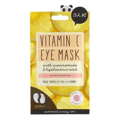 ! Vitamin C Eye Mask With Niacinamide & Hyaluronic Acid