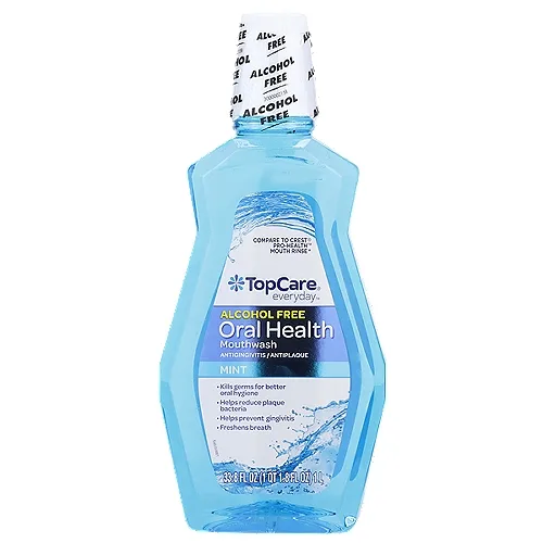 Everyday Alcohol Free Breath Defense Oral Rinse, Mild Mint