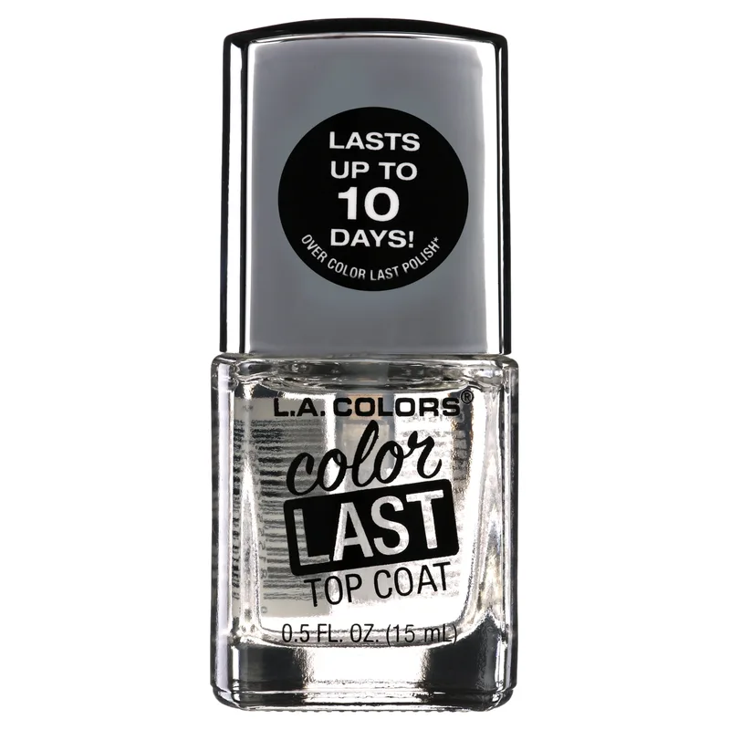 Color Last Nail Polish, Crystal Top Coat