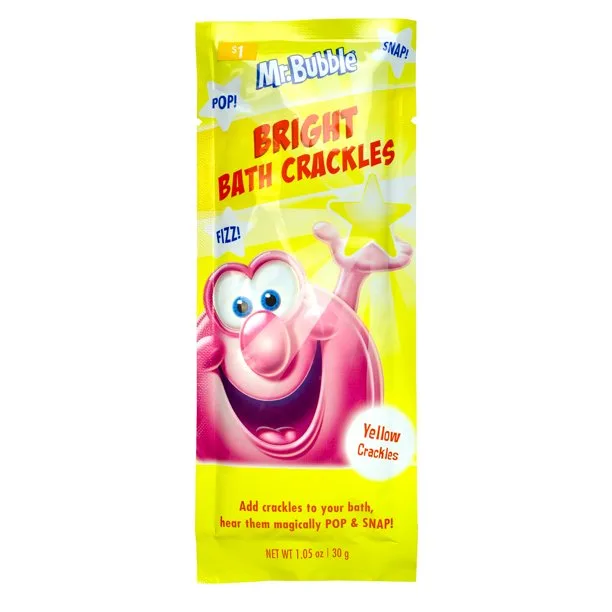 Bright Bath Crackles, Yellow