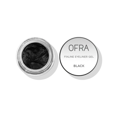 Cosmetics Fixline Eyeliner Gel, Black (2019 formulation)