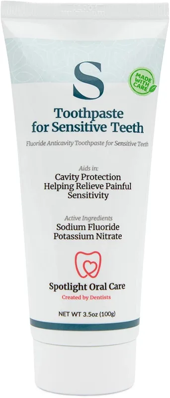 Toothpaste for Sensitive Teeth, Fresh Mint (2020 formulation)