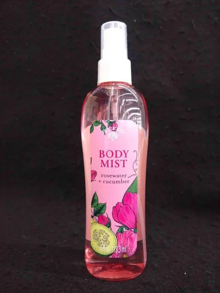 Body Mist, Rosewater + Cucumber