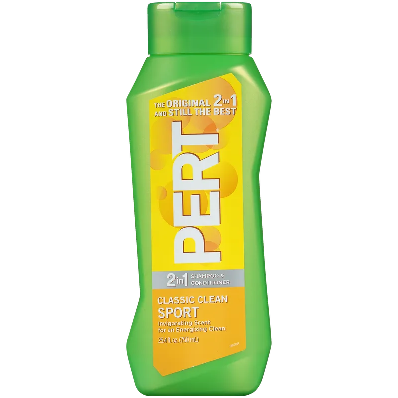 2 in 1 Shampoo & Conditioner, Classic Clean Sport (2020 formulation)