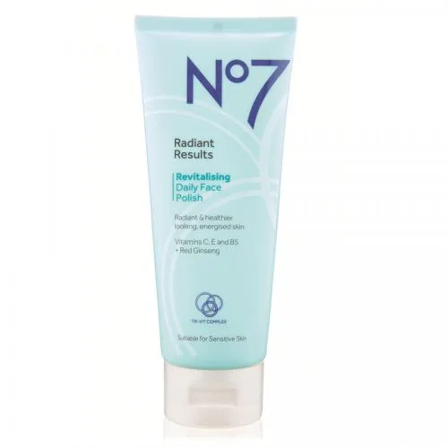 No7 Radiant Results Revitalising Daily Face Polish (2018 formulation)