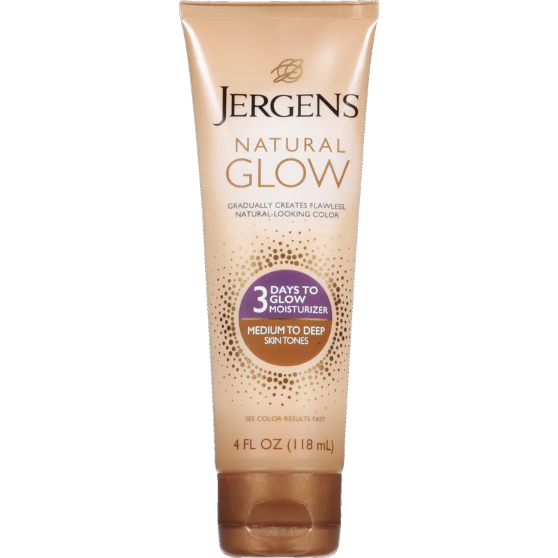 Natural Glow 3 Days To Glow Self Tanner Lotion, Medium To Deep