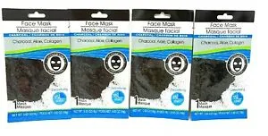 Face Mask Detoxifying Charcoal, Aloe, Collagen