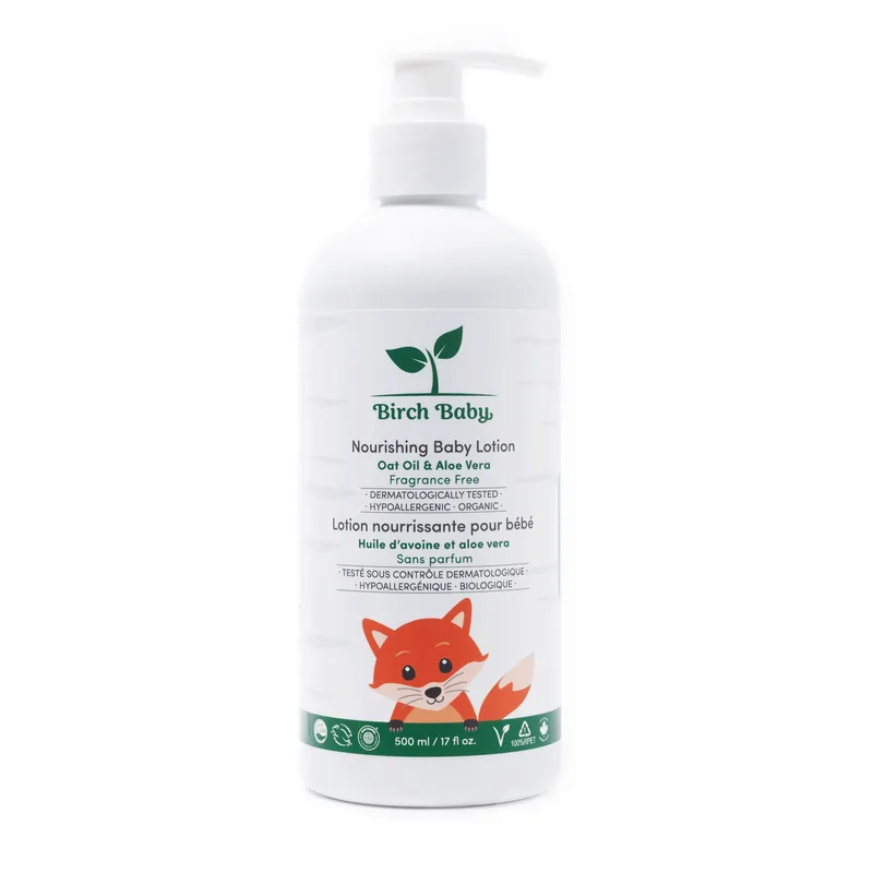 Nourishing Body Lotion Oat Oil & Aloe Vera, Fragrance Free
